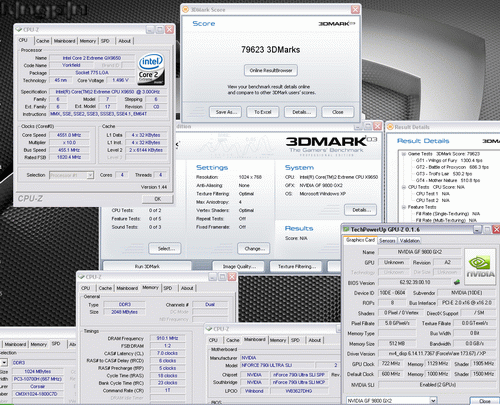 790i Ultra + 9800GX2